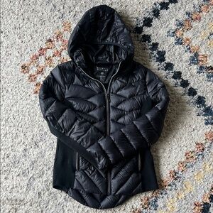 Barneys New York Black Puffer Jacket